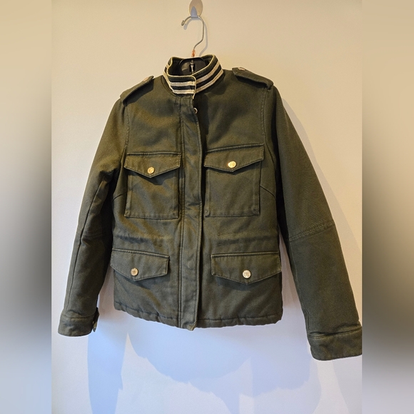Zadig & Voltaire Military Jacket Khaki Size Small - Picture 2 of 15